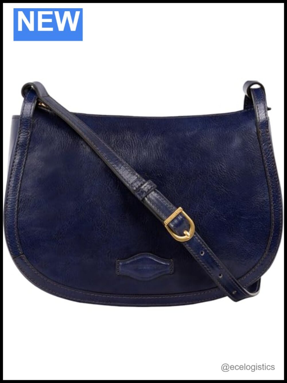 Italian Full-Grain Leather Hobo Bag Handmade Shoulder Purse
